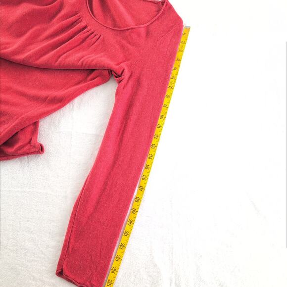 Eileen Fisher Silk Cashmere Stretch Tunic MinimalistLuxe Burnt Orange Women's M - Picture 6 of 7